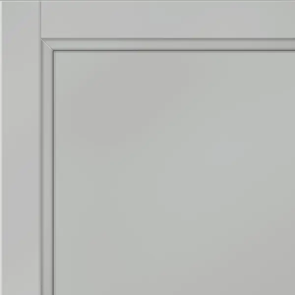 Дверь межкомнатная глухая Пронто 90x200 см Hardflex цвет серый жемчуг с замком и петлями