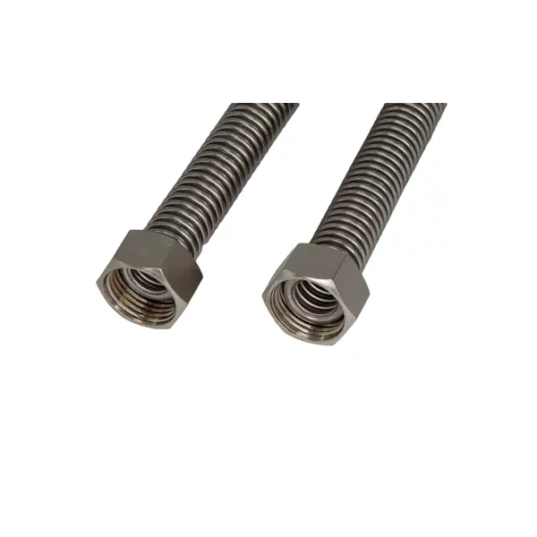 Подводка газовая сильфонная диэлектрическая Tuboflex 1/2" ВР 60 см нержавеющая сталь