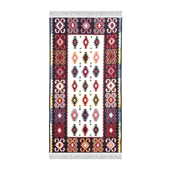 Ковер Maya 60x90 см хлопок 979 цвет красный