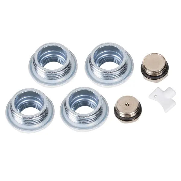 Монтажный комплект для радиатора Royal Thermo 1"x1/2" сталь белый 7 шт.