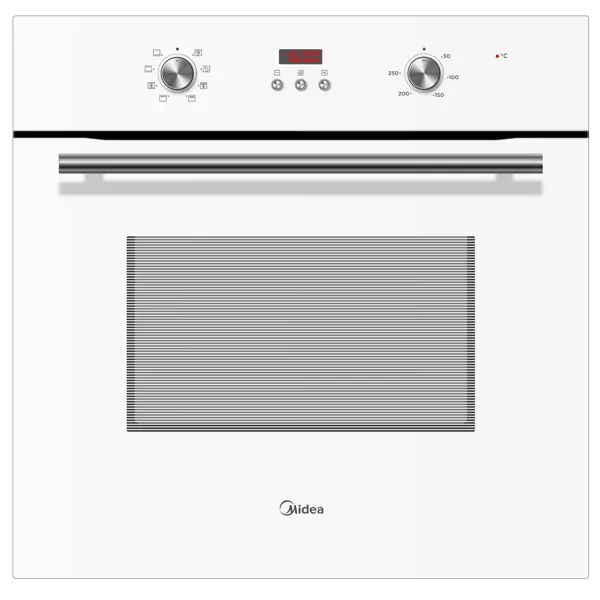 Электрический духовой шкаф Midea MO47001GW 59.5x59.5x57.5см конвекция цвет белый