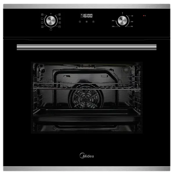 Электрический духовой шкаф Midea MO68111X 59.5x59.5x57.5см гриль цвет черный