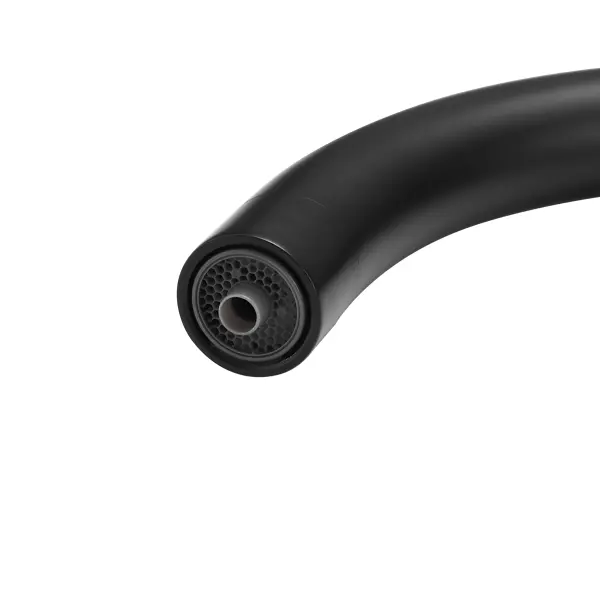 Смеситель для кухни Haiba HB HB76819-7 поворотный излив 24.9 см цвет черный