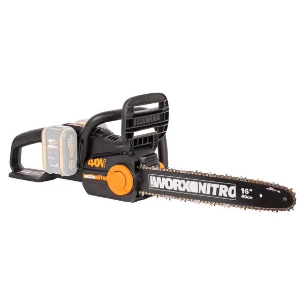 Аккумуляторная пила Worx WG385E.9 40 В шина 40 см АКБ и ЗУ не в комплекте