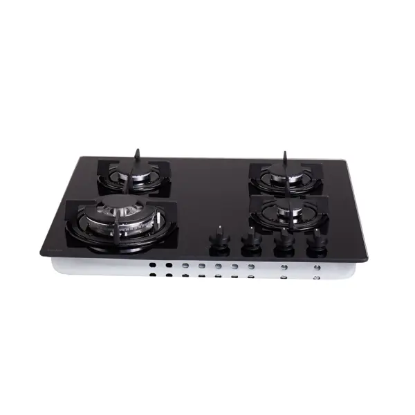 Газовая варочная панель Haier HHX-G64CWB1 58 см 4 конфорки цвет черный