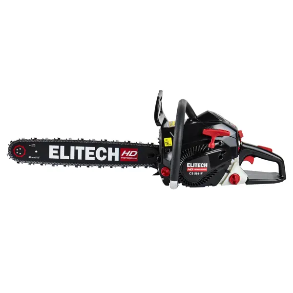 Цепная пила бензиновая Elitech CS 5841F 4.1 л.с. 46 см
