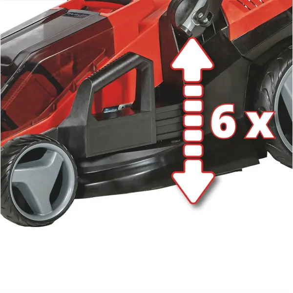 Газонокосилка аккумуляторная бесщеточный Einhell PXC GE-CM 36/36 Li 36 В 36 см 2x4 Ач АКБ и ЗУ входит в комплект