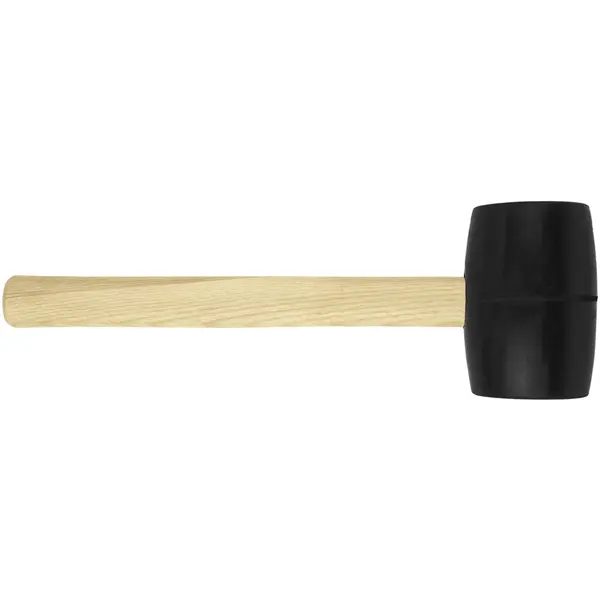 Киянка резиновая черная Vertextools 10-51-450 450 г