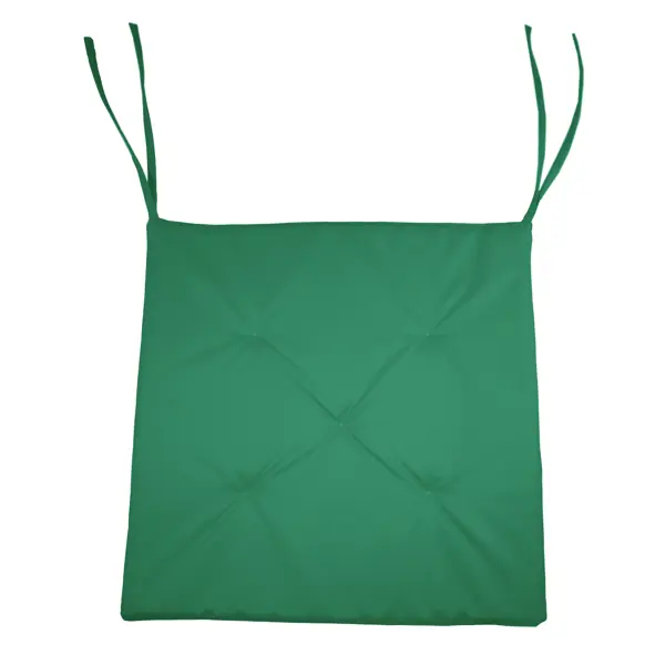 Подушка для стула Linen Way 40x40 см цвет зеленый