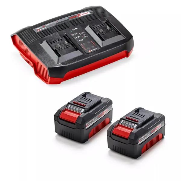Газонокосилка аккумуляторная бесщеточный Einhell PXC RASARRO 36/40 36 В 40 см 2x4 Ач АКБ и ЗУ входит в комплект