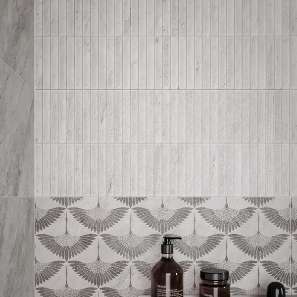 Настенная плитка Gracia Ceramica Tanto 02 25x60 см 1.2 м² цвет серый