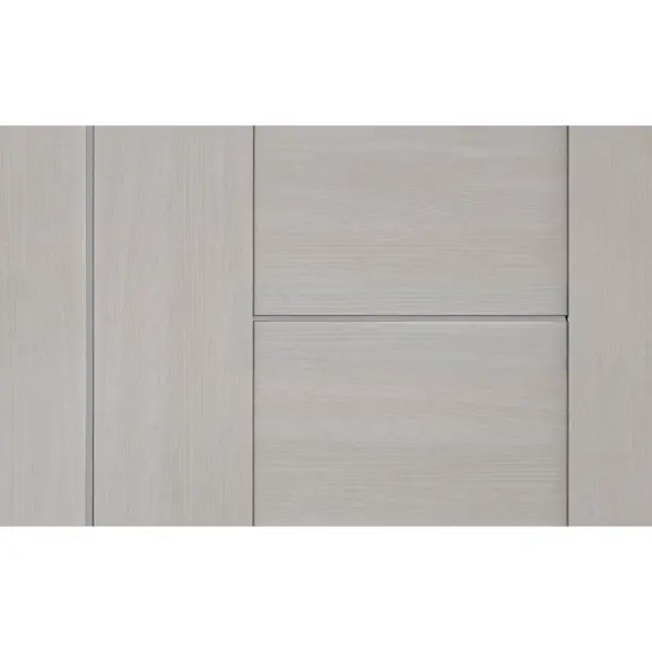 Дверь межкомнатная со стеклом Легда-29 90x200 см Hardflex серый с замком и петлями