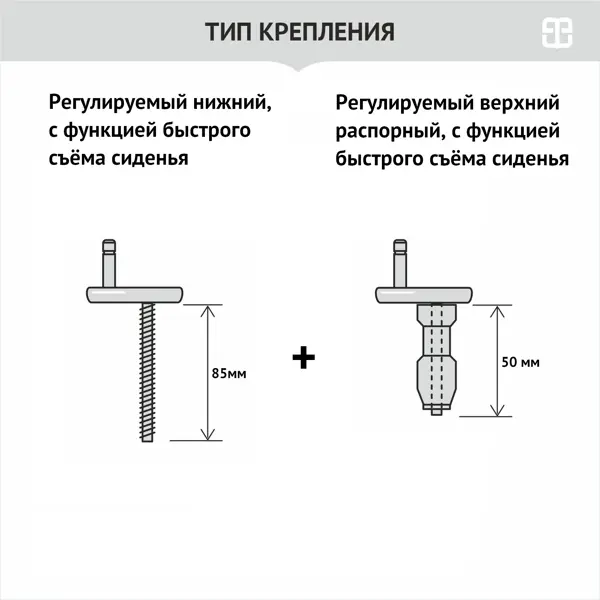 Сиденье для унитаза Verana Slim SO с микролифтом цвет белый