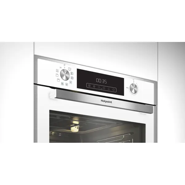 Электрический духовой шкаф Hotpoint FE9 831 JSH 59.4x59.5x56.7 см конвекция цвет белый