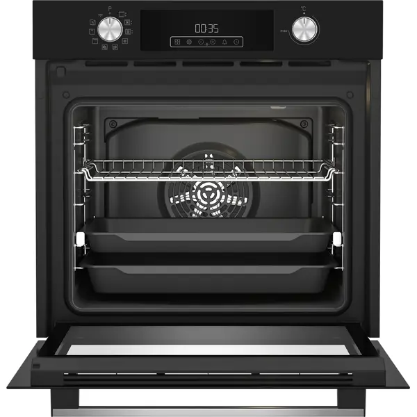 Электрический духовой шкаф Hotpoint FE9 831 JSH 59.4x59.5x56.7 см конвекция цвет черный