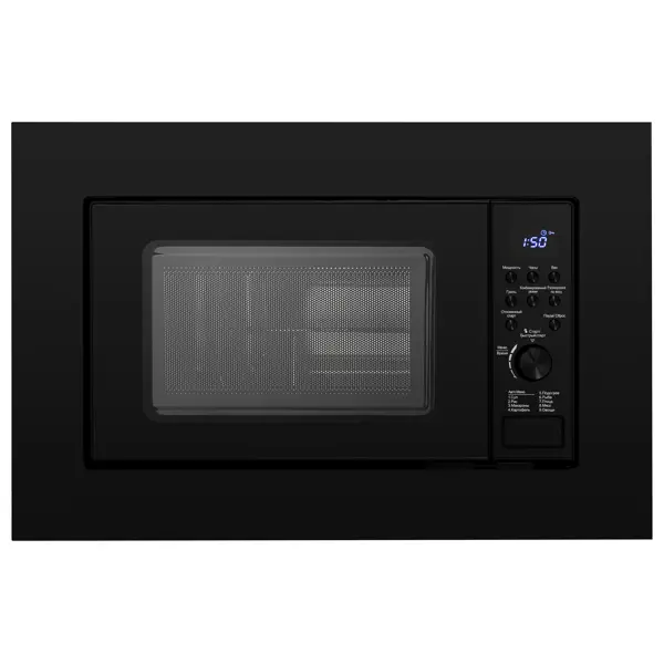 Микроволновая печь Weissgauff HMT-620 Grill встраиваемая 20 л 59.5x32.8x39 см электронное управление цвет черный