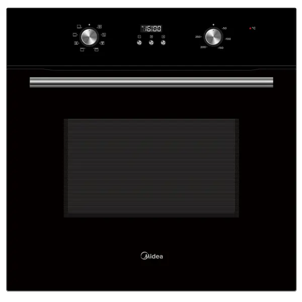 Электрический духовой шкаф Midea MO47001GB 59.5x59.5x57.5см конвекция цвет черный
