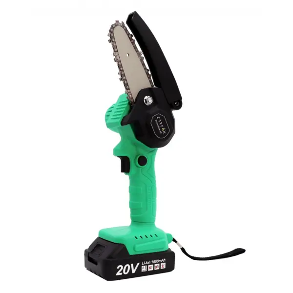 Пила аккумуляторная Zitrek Greensaw 082-1850 20 В шина 10 см 2x1,5 Ач АКБ и ЗУ в комплекте