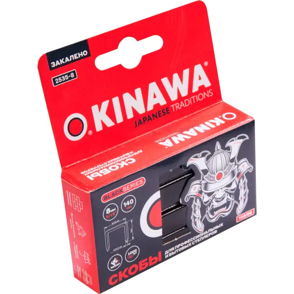 Скобы Okinawa тип 140 8 мм, 1000 шт.