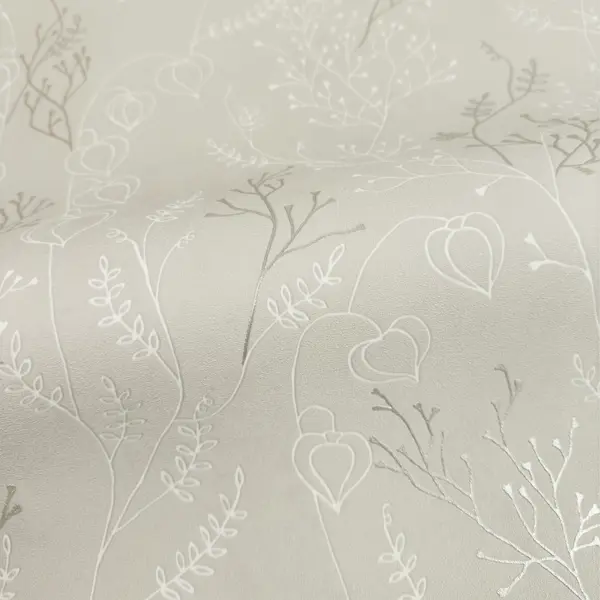 Обои флизелиновые Euro Decor Physalis бежевые 1.06 м ED7307-01