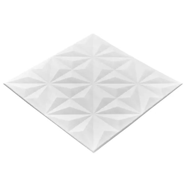 Потолочная плитка экструдированная полистирол белая Decoflair 0819L 50x50 см 2 м²