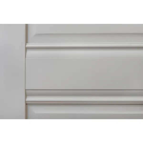 Дверь межкомнатная глухая Классико-42 90x200 см Hardflex серый с замком и петлями