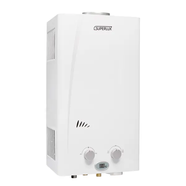 Проточный газовый водонагреватель Ariston Superlux 10L CF NG NEW 17 кВт 10 л/мин белая