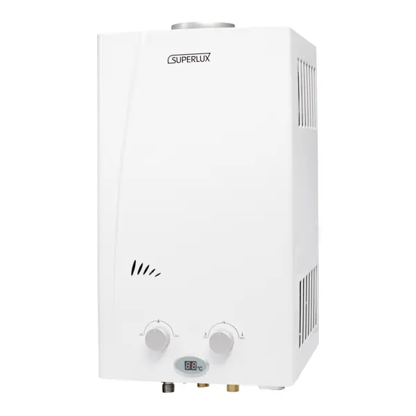 Проточный газовый водонагреватель Ariston Superlux 10L CF NG NEW 17 кВт 10 л/мин белая