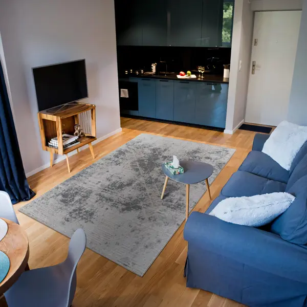 Ковер Merinos Point 60х110 см полипропилен L059 цвет синий