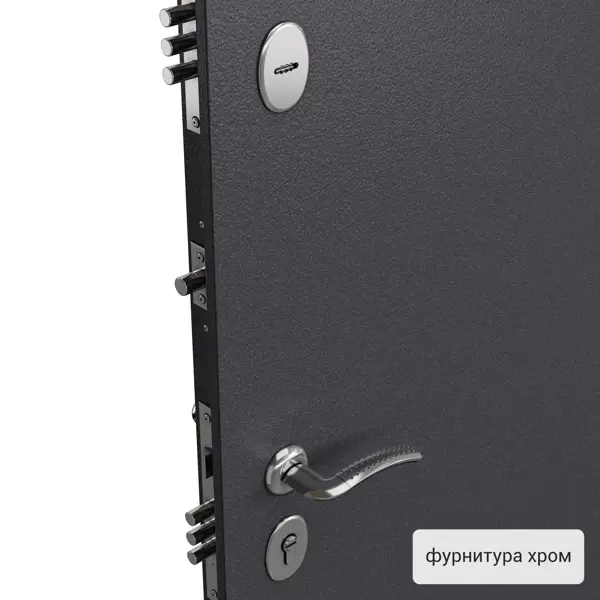 Дверь входная металлическая Берн 95x205 см левая цвет мара дуб