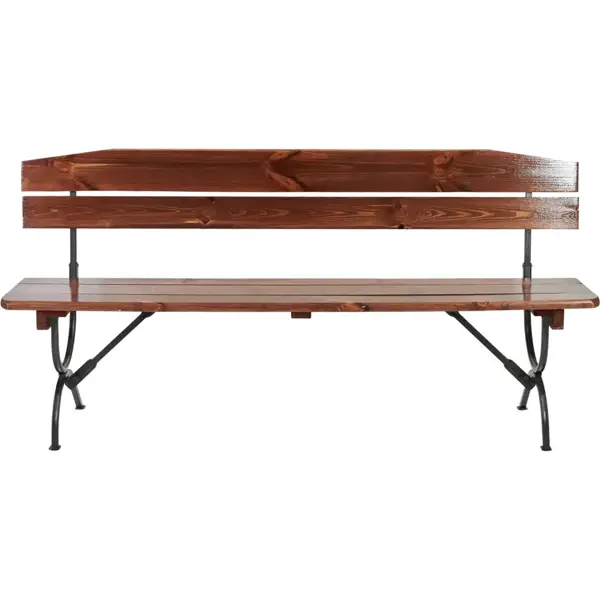 Скамья Кестава 180x48x80.5 см дерево цвет коричневый