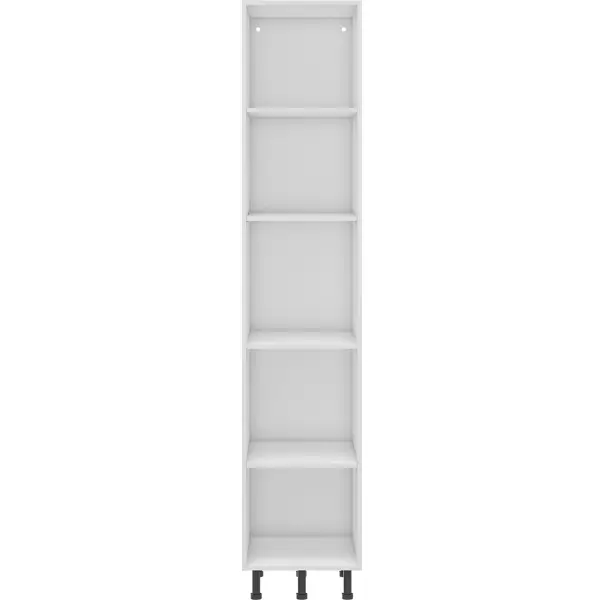 Шкаф-колонна для кухни 45x215x56 см Konsensa ЛДСП цвет белый