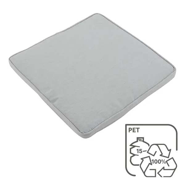 Подушка для стула Naterial Reseat 50x50 см жемчужный