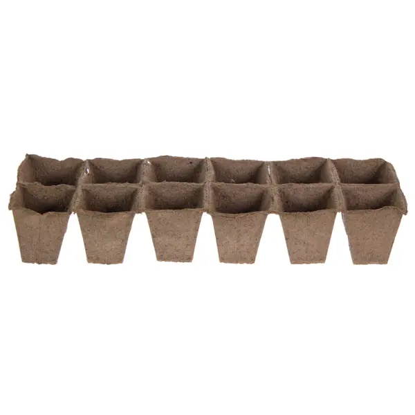 Мини-парник 17x39.5x8 см пластик/торфяной вкладыш зеленый