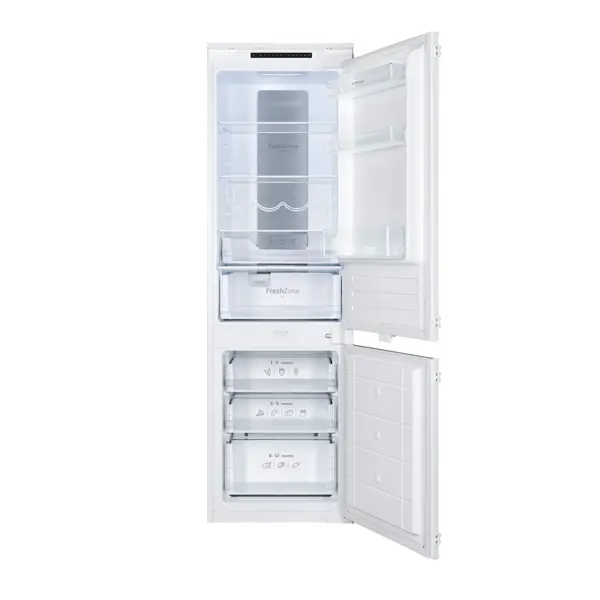 Холодильник двухкамерный встраиваемый Hansa BK307.2NFZC 54x177x55 см цвет белый