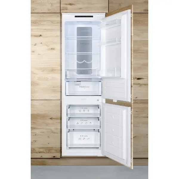 Холодильник двухкамерный встраиваемый Hansa BK307.2NFZC 54x177x55 см цвет белый