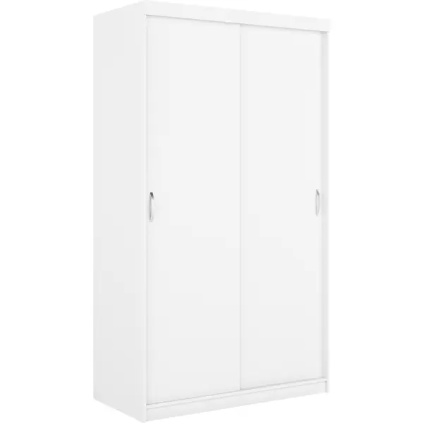 Шкаф-купе Турин с 2 дверями 120x212.3x60 см ЛДСП цвет белый