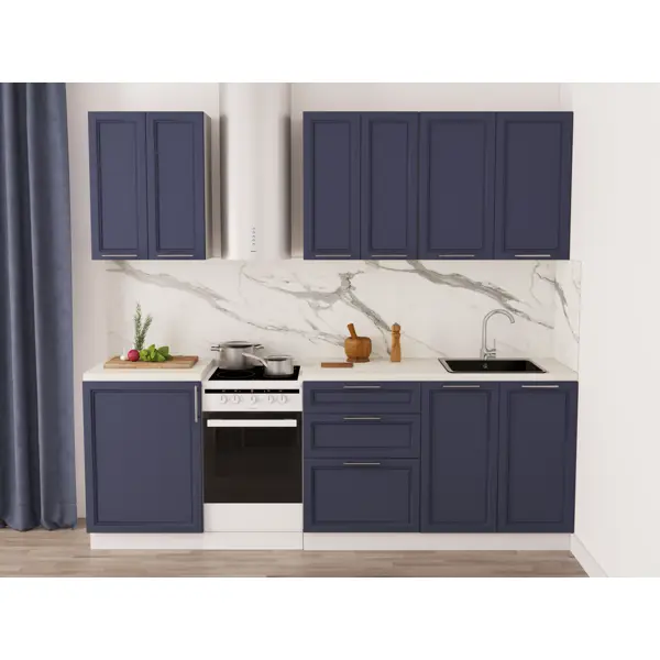 Кромка с клеем для столешницы Delinia серия Маренго 243x4.4 см