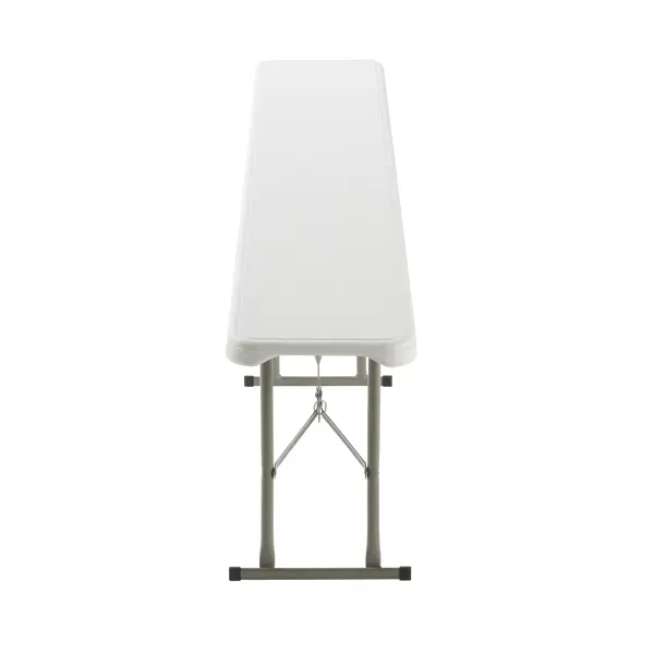 Скамья складная 183x43x28 см сталь/пластик