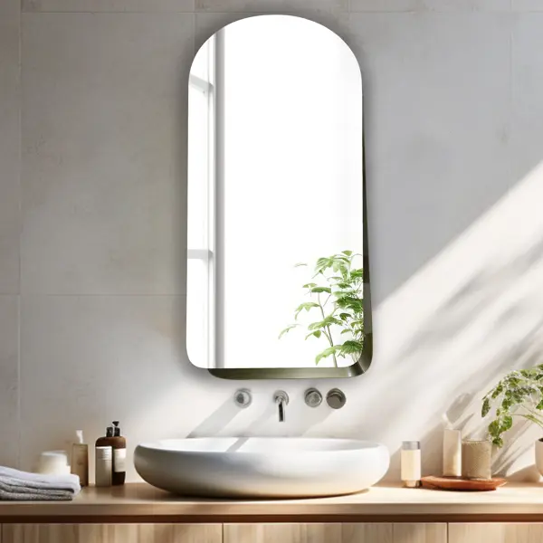 Зеркало декоративное Kreaforta Brilia Brass круг 40x78 см металл цвет латунь