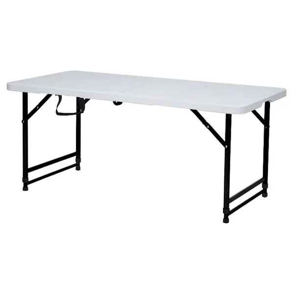 Садовый стол раздвижной складной Zalger Garden Rasti 120x60x73 см пластик белый