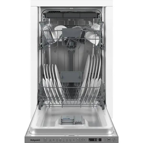 Встраиваемая посудомоечная машина Hotpoint HIS 2D86 D 45 см 8 программ цвет нержавеющая сталь