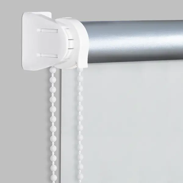 Штора рулонная блэкаут Silver 70x175 см бежевая