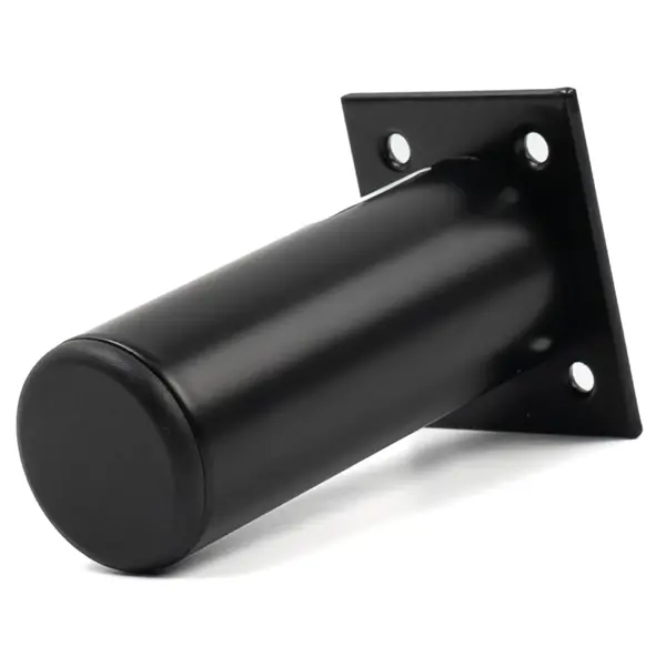 Ножка мебельная прямоугольная Palladium 38x100x38 мм железо цвет черный