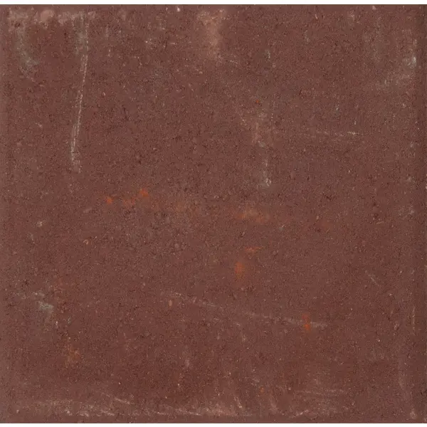 Плитка тротуарная вибропрессованная, 300x300x60 мм цвет красный