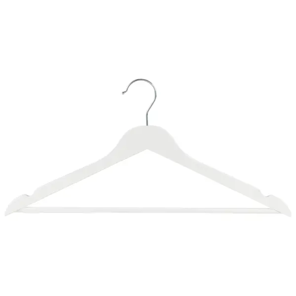 Плечики для одежды Konsensa 43.5 см дерево цвет белый