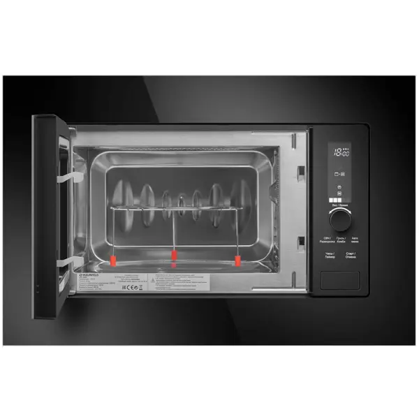 Микроволновая печь Maunfeld JBMO820GB01 встраиваемая 20 л 59.5x31.7x39 см кнопочное управление цвет черный