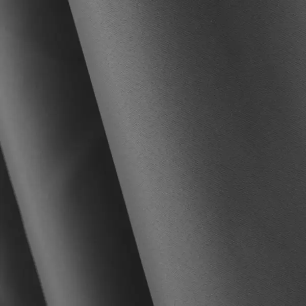 Штора на ленте со скрытыми петлями блэкаут Inspire Alycia 200x280 см цвет тёмно-серый