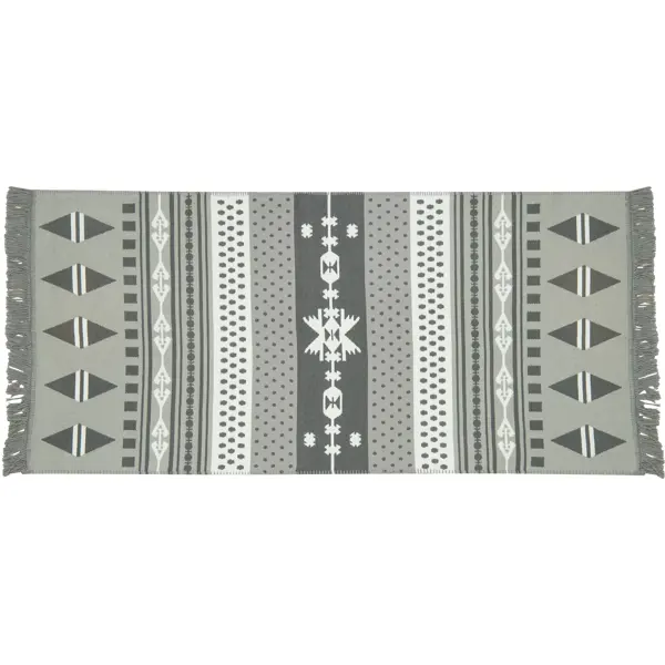 Коврик Ctim Килим 60x90 см акрил цвет серый 5014 A