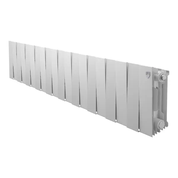 Радиатор секционный Royal Thermo Pianoforte 200/100 20 секций боковое подключение биметалл белый